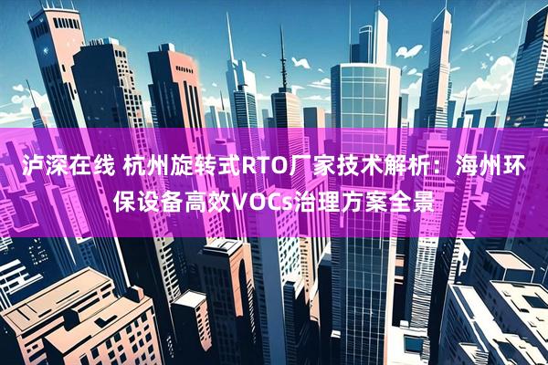 泸深在线 杭州旋转式RTO厂家技术解析：海州环保设备高效VOCs治理方案全景